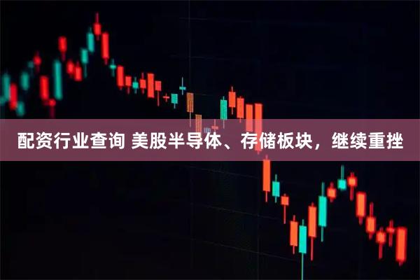 配资行业查询 美股半导体、存储板块，继续重挫